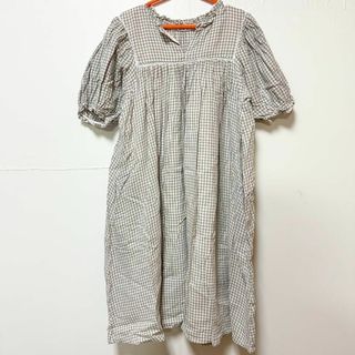 美品♡après les cours アプレレクール チェックワンピース 130(ワンピース)