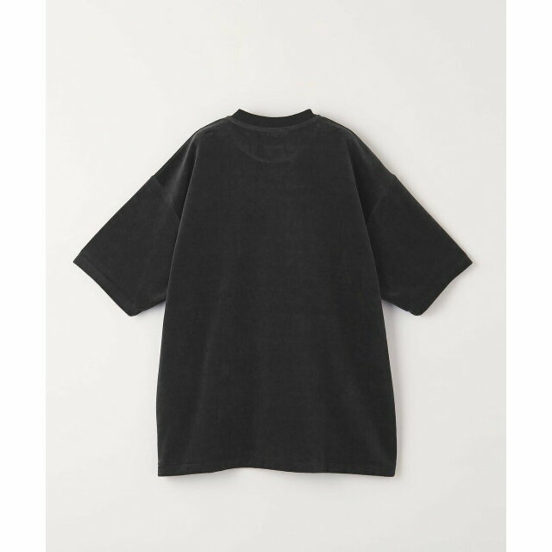 BEAUTY&YOUTH UNITED ARROWS(ビューティアンドユースユナイテッドアローズ)の【BLACK】<info. BEAUTY&YOUTH> シャイニー ベロア クルー メンズのトップス(Tシャツ/カットソー(半袖/袖なし))の商品写真