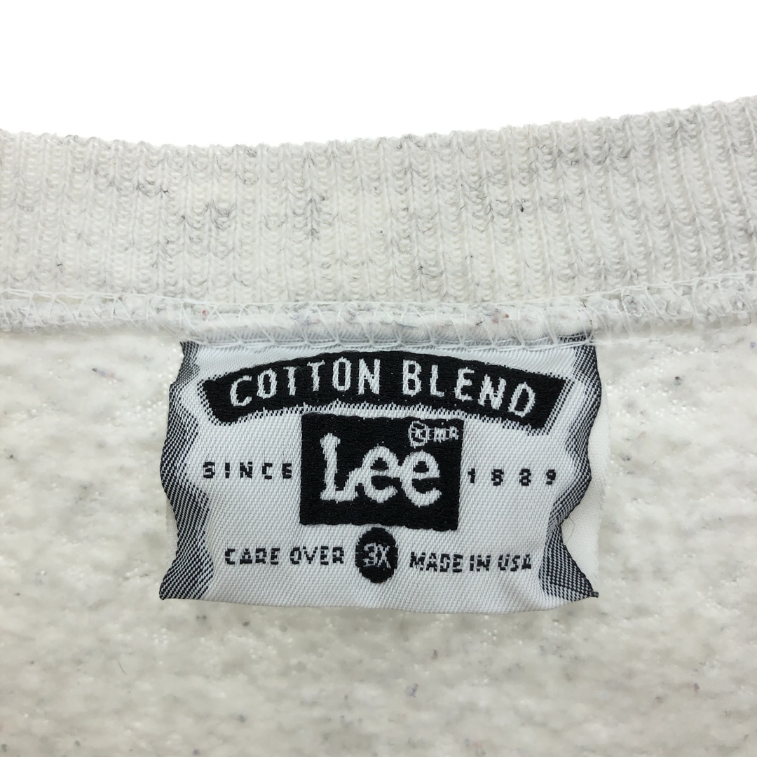 Lee(リー)の古着 90年代 リー Lee カレッジスウェットシャツ トレーナー USA製 メンズL ヴィンテージ /eaa422953 メンズのトップス(スウェット)の商品写真