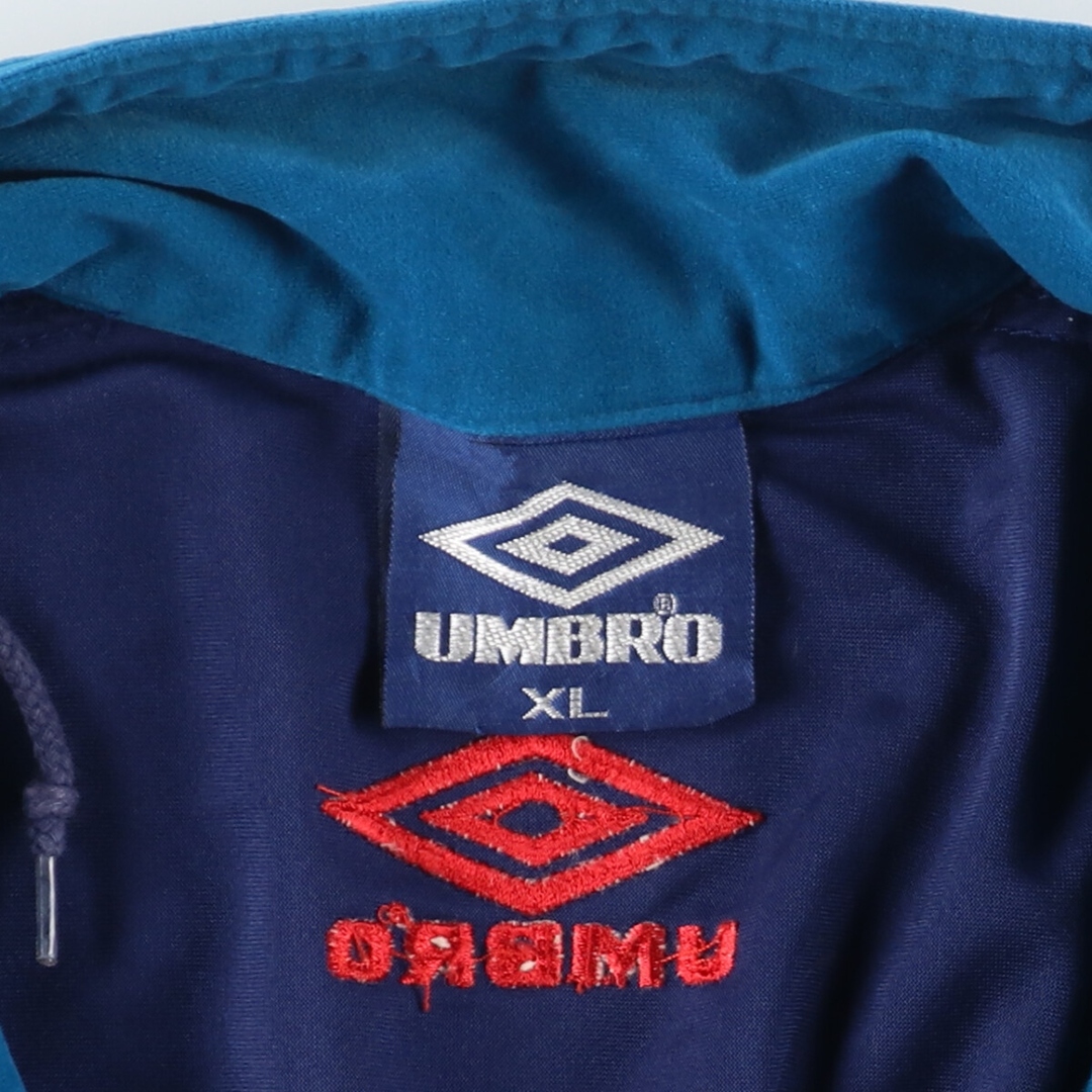 UMBRO(アンブロ)の古着 90年代 アンブロ UMBRO ベロアジャージ トラックジャケット メンズXL ヴィンテージ /eaa423052 メンズのジャケット/アウター(その他)の商品写真