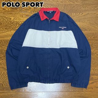 ポロラルフローレン(POLO RALPH LAUREN)の90s POLO SPORT ポロスポーツ コットンブルゾン スウィングトップ(その他)