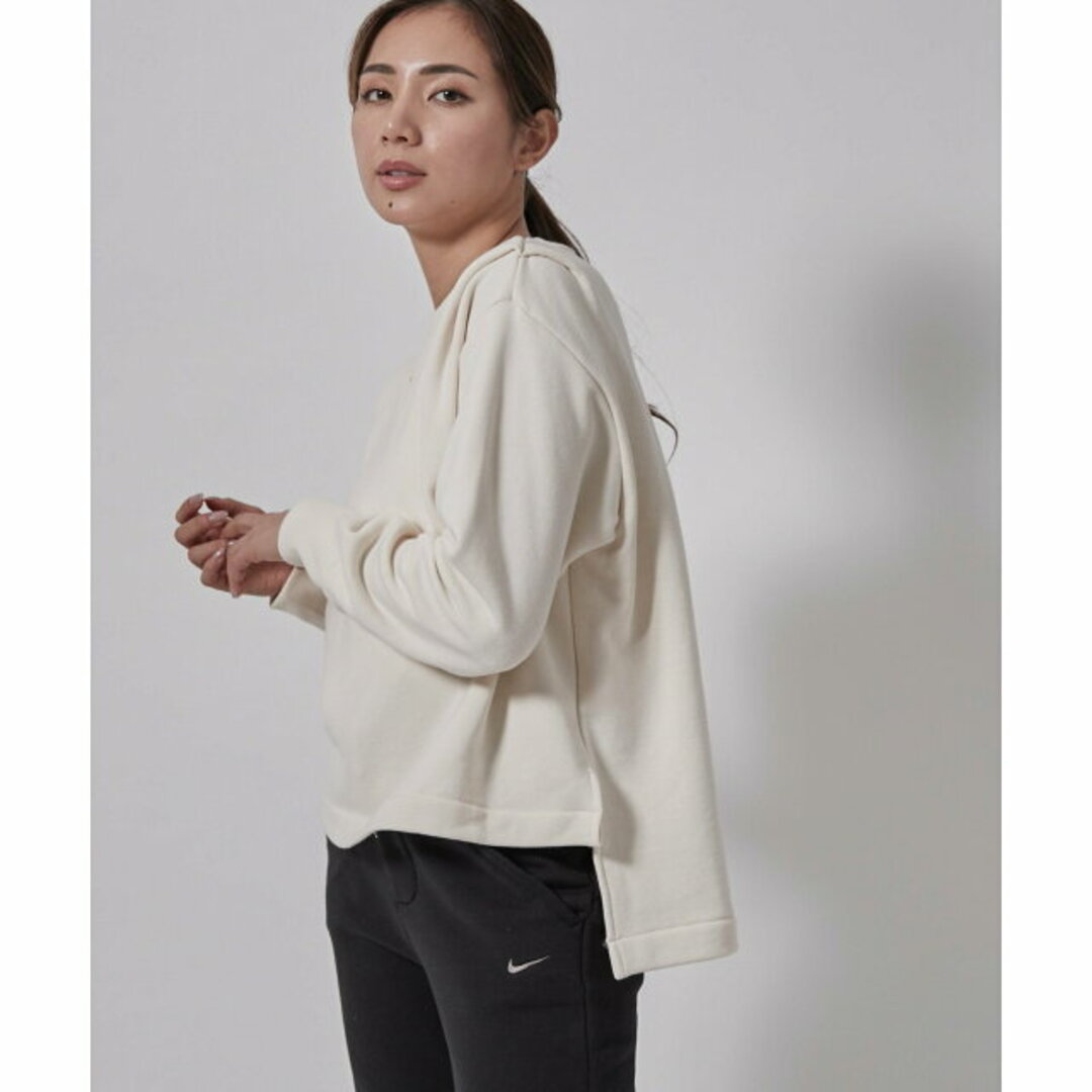 NIKE(ナイキ)の【ブラック（01）】【NIKE】NSW MDRN FT OS CR フリース L/S トップ ウィメンズ レディースのトップス(トレーナー/スウェット)の商品写真