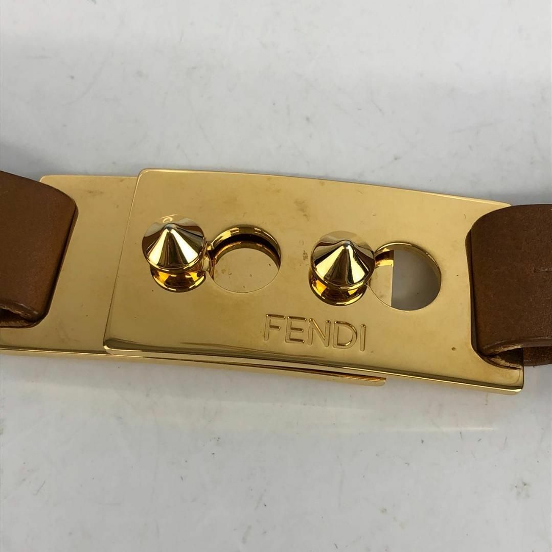 FENDI(フェンディ)のFENDI フェンディ ベルト レザー 小物 レディース ブランド レディースのファッション小物(ベルト)の商品写真