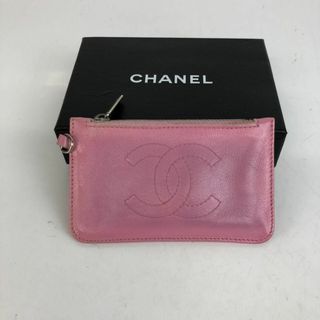 シャネル(CHANEL)のCHANEL シャネル ココマーク コインケース ピンク レディース ブランド(コインケース)