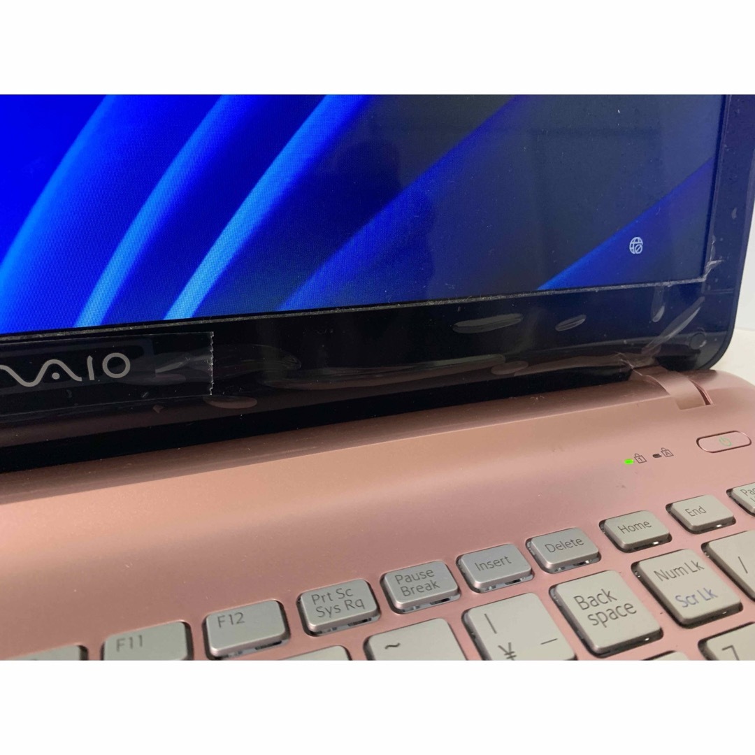 VAIO(バイオ)の★SONY VAIOモバイル★最新Windows11★大容量HDD★ピンク スマホ/家電/カメラのPC/タブレット(ノートPC)の商品写真