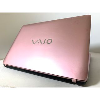 バイオ(VAIO)の★SONY VAIOモバイル★最新Windows11★大容量HDD★ピンク(ノートPC)