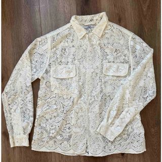 ◎お値下げ◎【BODE】lace shirt 