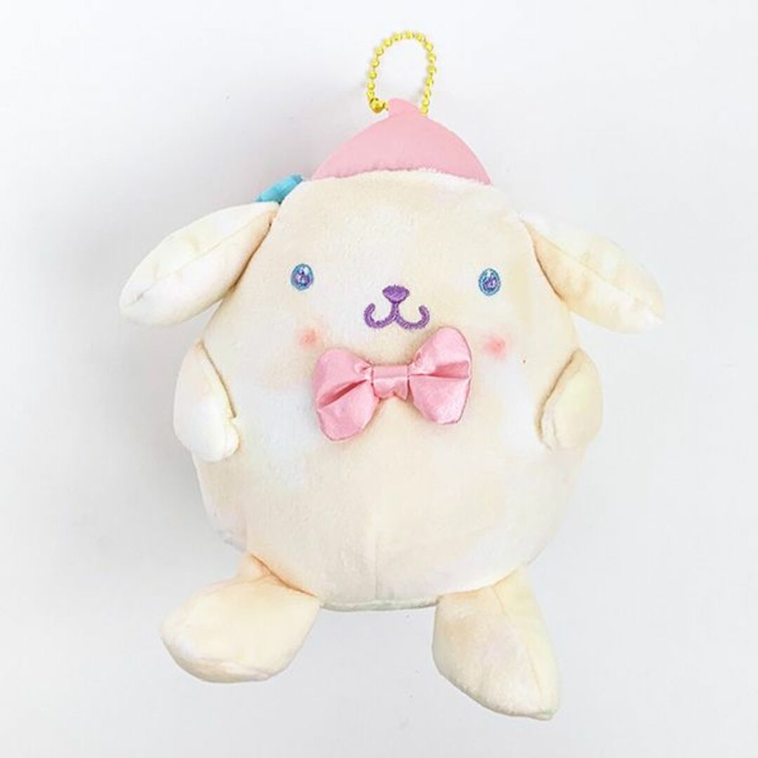 サンリオ(サンリオ)のサンリオ ポムポムプリン ゆめふわぬいぐるみボールチェーンマスッコット イエロー Sanrio キッズ/ベビー/マタニティのおもちゃ(ぬいぐるみ/人形)の商品写真