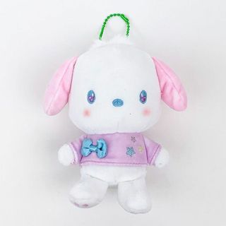 サンリオ(サンリオ)のサンリオ ぬいぐるみボールチェーン (ポチャッコ) ホワイト マスコット(ぬいぐるみ/人形)