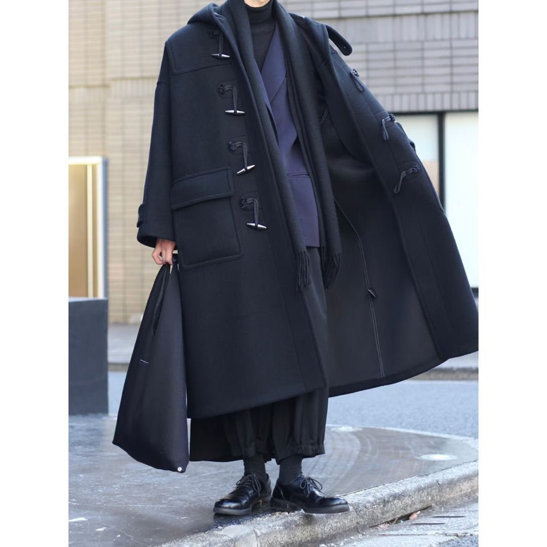 【希少】 fumito ganryu 19AW ダッフルコート メンズのジャケット/アウター(ダッフルコート)の商品写真