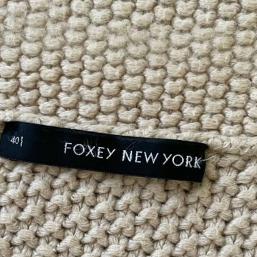 FOXEY NEW YORK フォクシー ロングカーディガン 40 FOXEY NEW YORK フォクシー ロングカーディガン 40