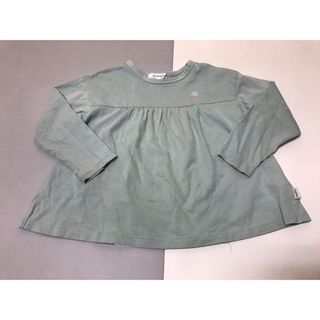 サンカンシオン(3can4on)の3can4on 120トップス　チュニック　長袖Tシャツ　淡いグリーン　(ブラウス)