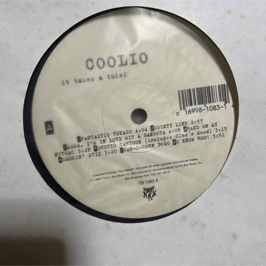 COOLIO / it takes a thief シュリンク付き エンタメ/ホビーのCD(ヒップホップ/ラップ)の商品写真