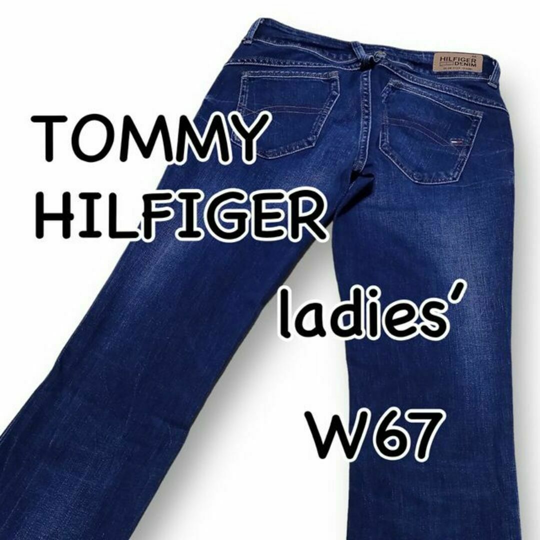 TOMMY HILFIGER(トミーヒルフィガー)のTOMMY HILFIGER トミーヒルフィガー W25 ウエスト67cm M メンズのパンツ(デニム/ジーンズ)の商品写真