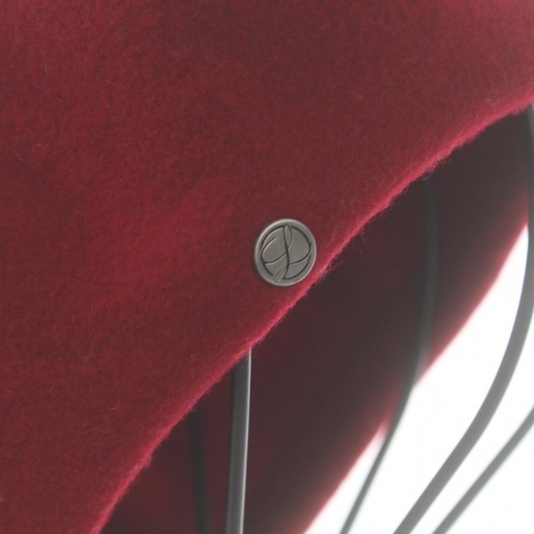 other(アザー)のロレール LAULHERE ベレー帽 帽子 フェルト ウール 赤 レッド レディースの帽子(ハンチング/ベレー帽)の商品写真