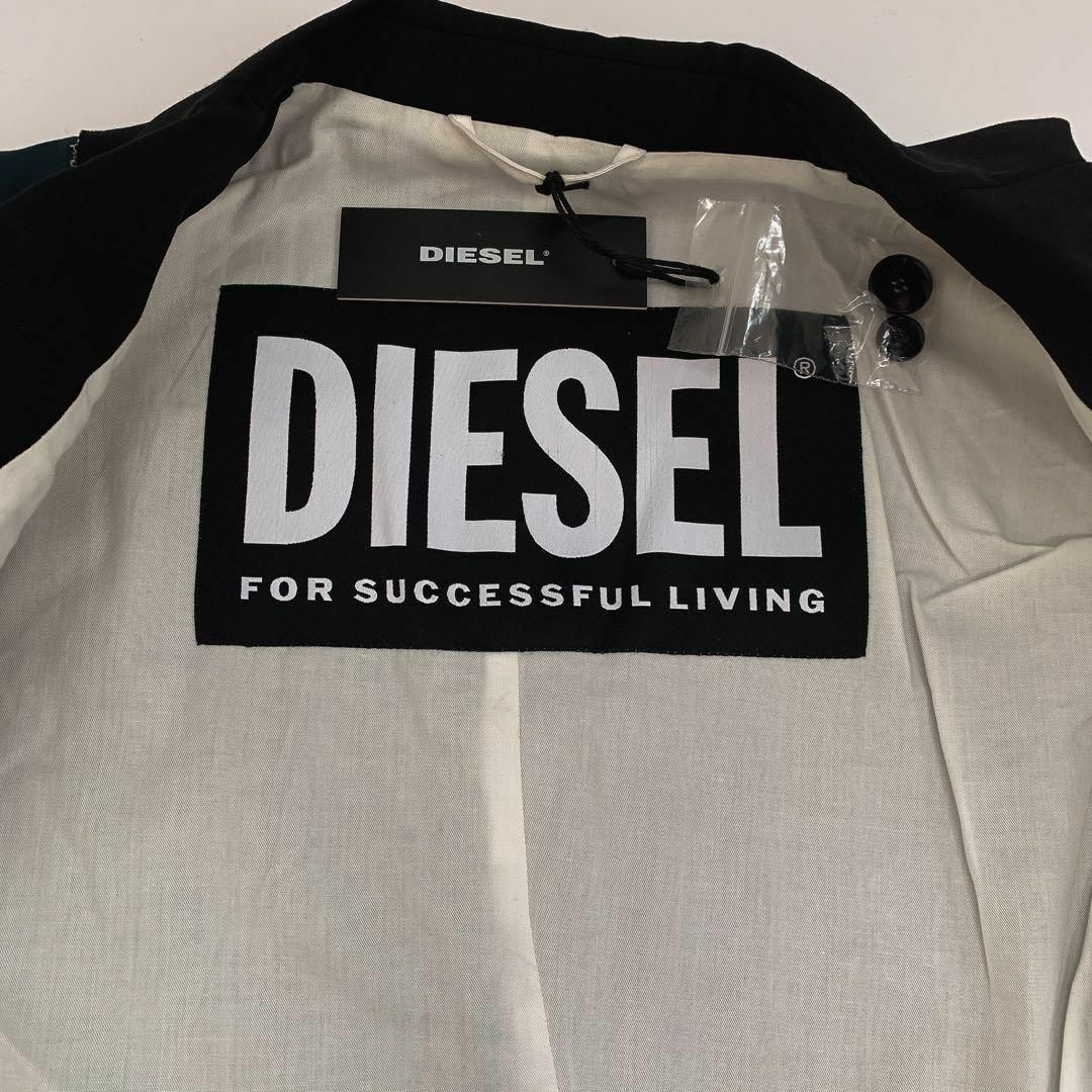 DIESEL(ディーゼル)のDIESELウール混 ストレッチ シングルブレスト テーラードジャケット 44 メンズのジャケット/アウター(テーラードジャケット)の商品写真