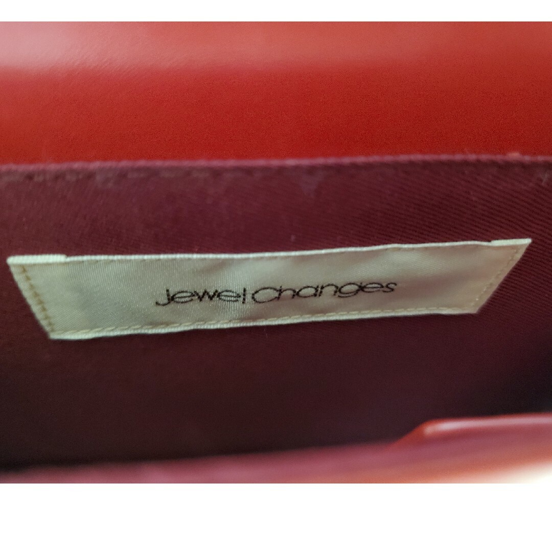 Jewel Changes(ジュエルチェンジズ)の赤　カバン レディースのバッグ(ショルダーバッグ)の商品写真