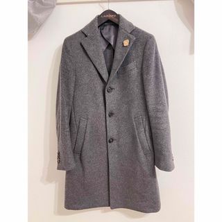 ラルディーニ(LARDINI)のLARDINI ラルディーニ　チェスターコート　44 美品(チェスターコート)