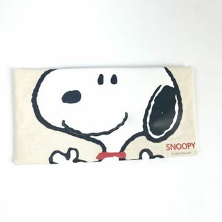 スヌーピー(SNOOPY)のスヌーピー Peanuts プリントティッシュケース カー用品 ホワイト 　 　(その他)