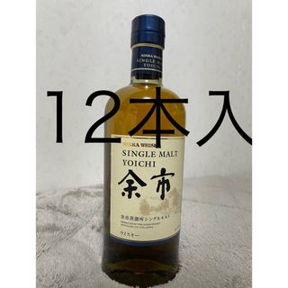 ニッカウイスキー(ニッカウヰスキー)の【12本】ニッカウイスキー シングルモルト余市 700ml(ウイスキー)