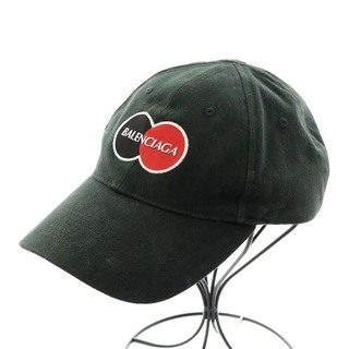 バレンシアガ(Balenciaga)のBALENCIAGA HAT UNIFORM CAP キャップ L 59cm 緑(キャップ)
