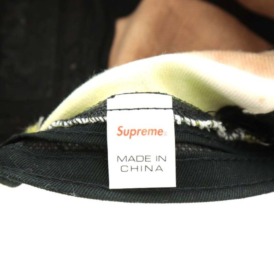 Supreme - SUPREME embossed denim cap キャップ 黄 茶の通販 by