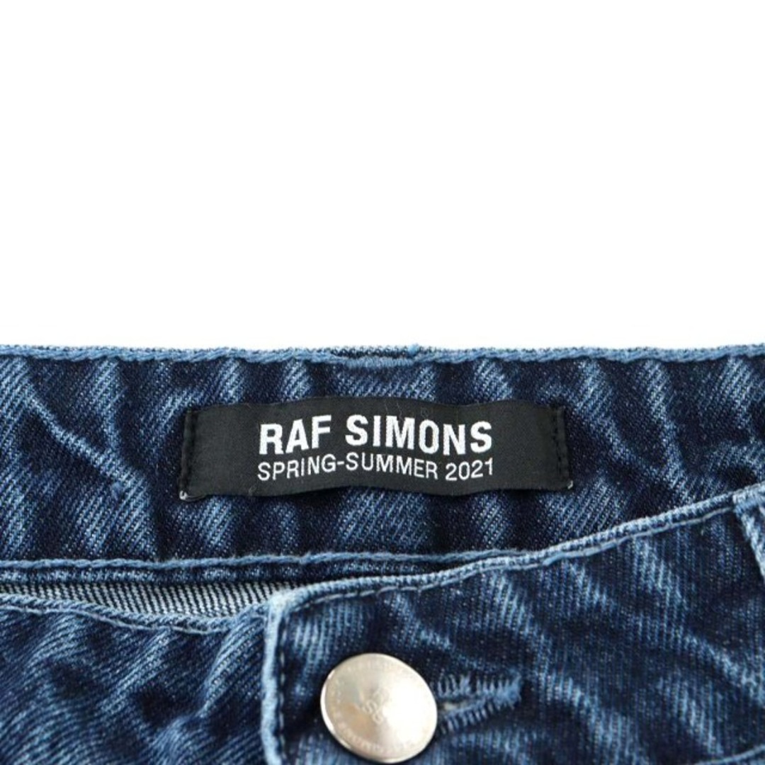 RAF SIMONS(ラフシモンズ)のRAF SIMONS デニムパンツ ジーンズ ジーパン 32 M 紺 メンズのパンツ(デニム/ジーンズ)の商品写真
