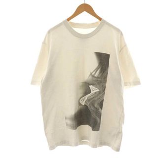 マルタンマルジェラ(Maison Martin Margiela)のMaison Margiela 10 20AW Tシャツ 44 S 白(Tシャツ/カットソー(半袖/袖なし))