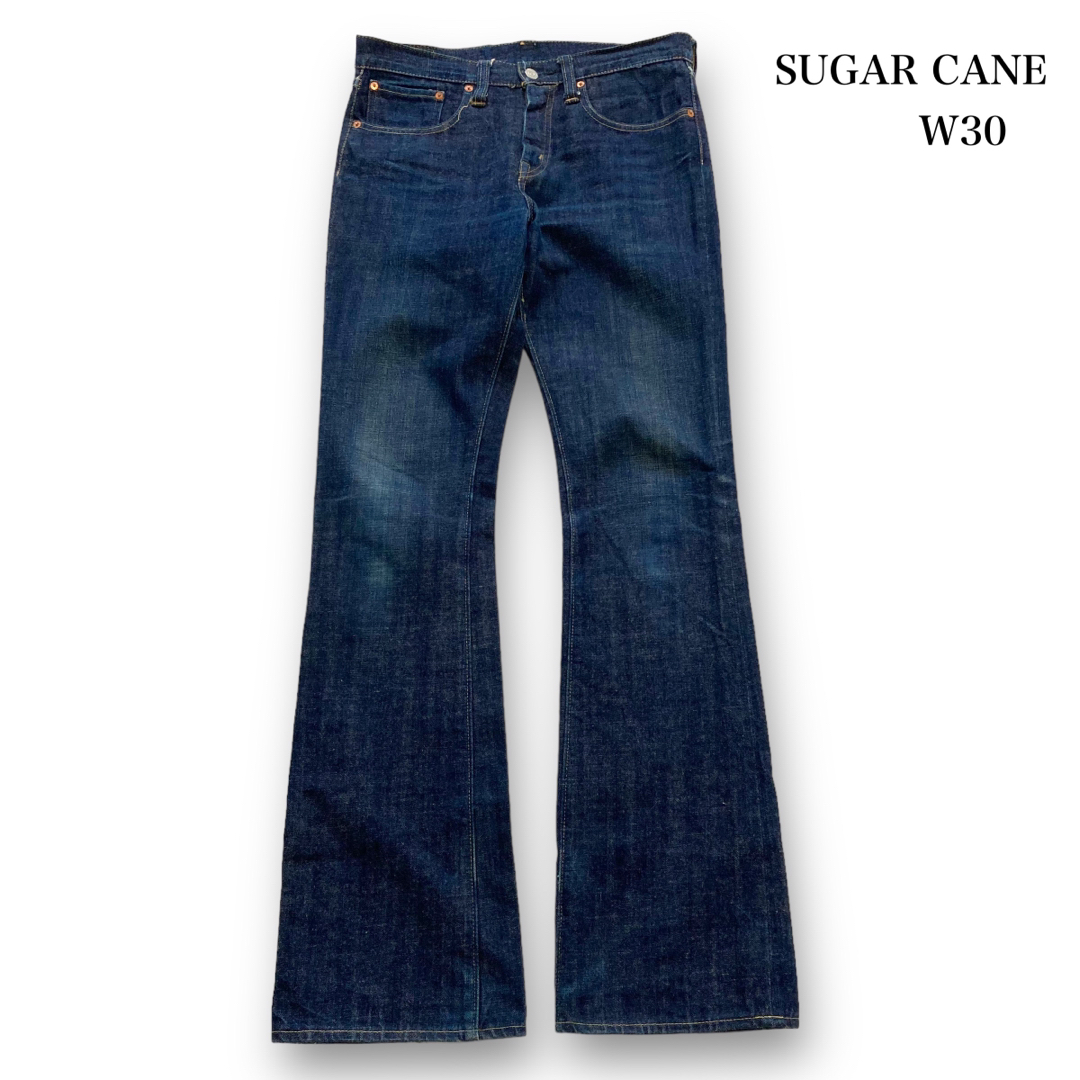 Sugar Cane(シュガーケーン)の【SUGAR CANE】(SC40321) シュガーケーン デニムフレアパンツ メンズのパンツ(デニム/ジーンズ)の商品写真