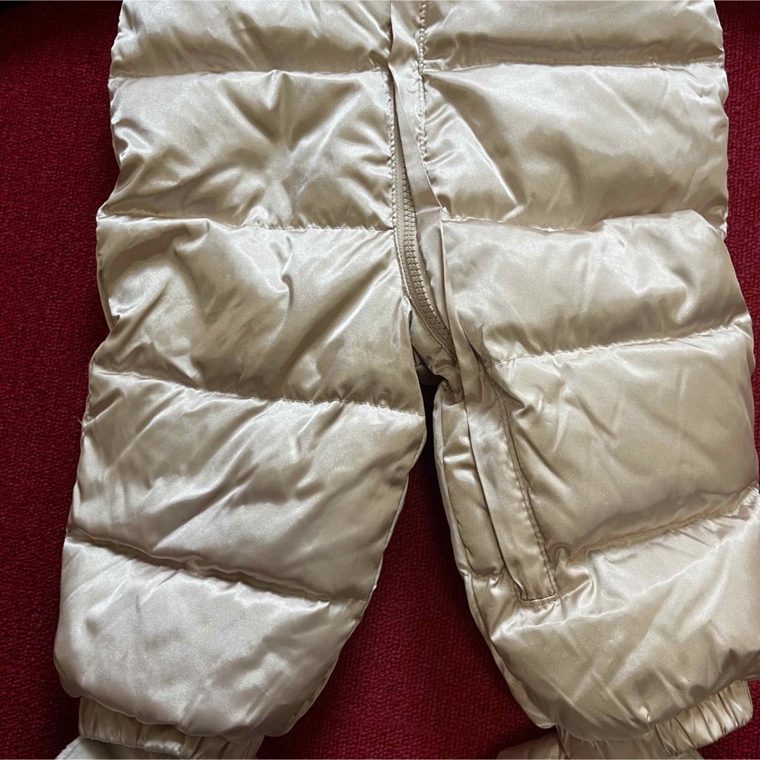 babyGAP(ベビーギャップ)のbaiya80ギャップベビーロンパースカバーオールダウンアウター雪冬スキー手袋 キッズ/ベビー/マタニティのベビー服(~85cm)(カバーオール)の商品写真