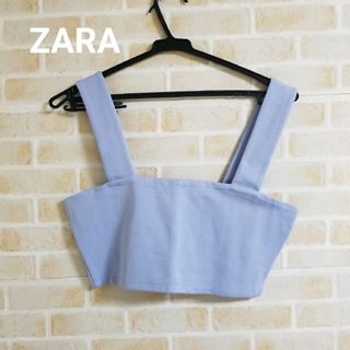 ザラ(ZARA)のZARA クロップドタンクトップ(タンクトップ)