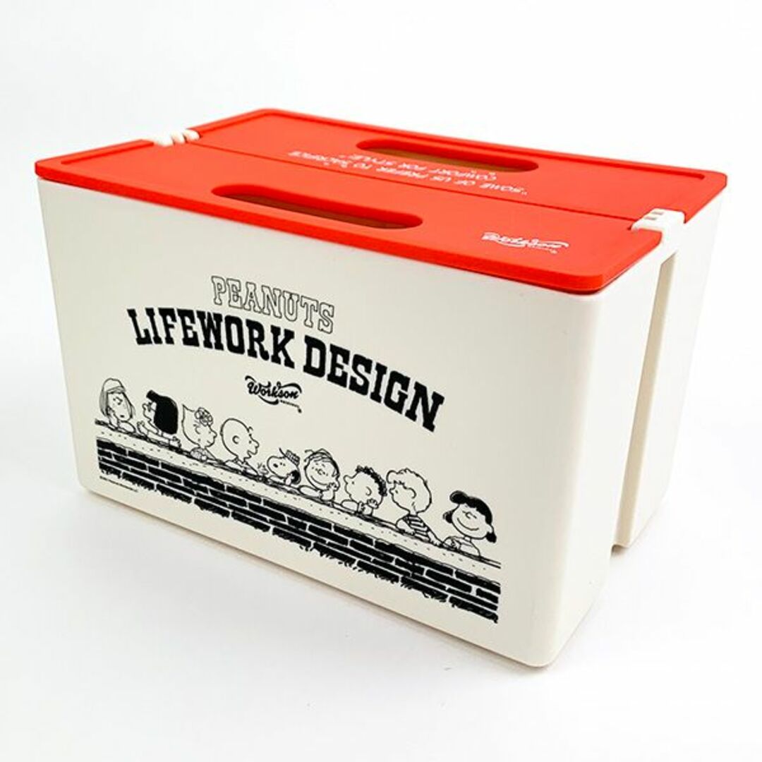 SNOOPY(スヌーピー)のスヌーピー WSP TOOL BOX(KARUKON) アイボリー ツールボックス ボックス 収納 DIY アウトドア インテリア/住まい/日用品のインテリア/住まい/日用品 その他(その他)の商品写真