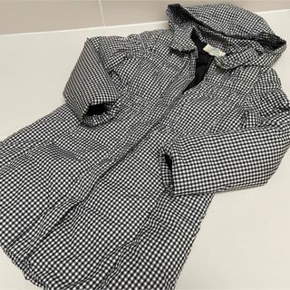 ユニクロ(UNIQLO)のユニクロ　ダウンコレクション　ロングダウン　130 ギンガムチェック　女の子(ジャケット/上着)