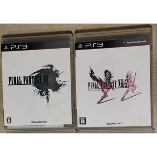 プレイステーション3(PlayStation3)のPS3人気ソフト！ ファイナルファンタジーXIII ＆ XIII-2 2セット(家庭用ゲームソフト)