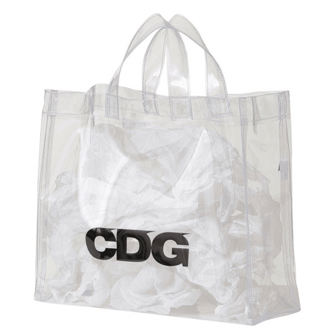 COMME des GARCONS(コムデギャルソン)の希少 コムデギャルソン PVCクリアデザインバッグ シュプリーム サカナクション メンズのバッグ(トートバッグ)の商品写真