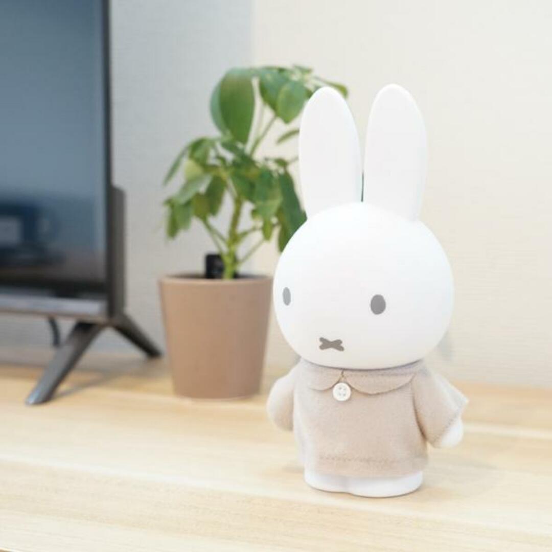 miffy(ミッフィー)のミッフィー miffy ちょきんばこDX S（ベージュ） 貯金箱 インテリア キッズ/ベビー/マタニティのおもちゃ(お風呂のおもちゃ)の商品写真