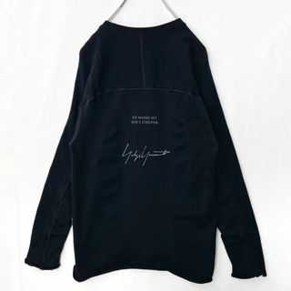 ワイスリー(Y-3)のY-3　ヨウジヤマモト　ジェームスハーデン　ロングスリーブTシャツ　黒　刺繍(Tシャツ/カットソー(七分/長袖))