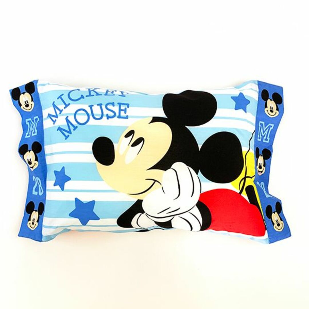 Disney(ディズニー)のディズニー ミッキーマウス ミッキー 子供 枕 ペンシブ 寝具 ピロー 青 キッズ/ベビー/マタニティの寝具/家具(枕)の商品写真