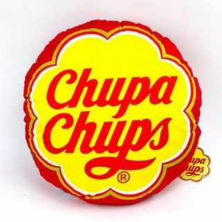 チュッパチャップス ラウンドクッション チェリー21 インテリア お菓子 レッド(クッション)