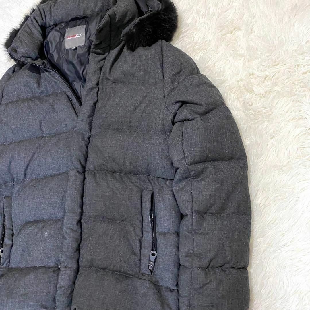デュベティカ ダウンジャケット EUBULEODUE カシミヤ 38サイズ デュベティカ ダウンジャケット EUBULEODUE カシミヤ 38サイズ