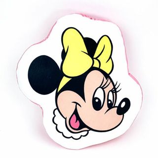 ディズニー(Disney)のディズニー ミニーマウス もちもちフェイスクッション インテリア ミッキーマウス ピンク(クッション)