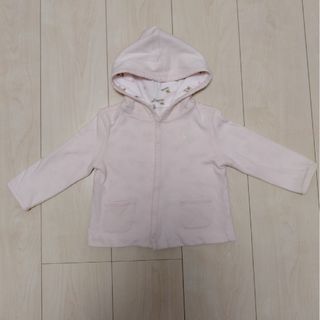 ラルフローレン(Ralph Lauren)のRalph Lauren Baby ８０size リバーシブル　ピンクパーカー(ジャケット/コート)