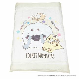 ポケモン(ポケモン)のポケットモンスター 掛ふとんカバー ジュニアサイズ 寝具 ベージュ(その他)