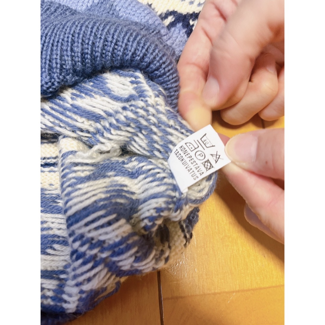 美品♡メリノウール100%♡あったか♡かわいいセーター キッズ/ベビー/マタニティのキッズ服女の子用(90cm~)(ニット)の商品写真