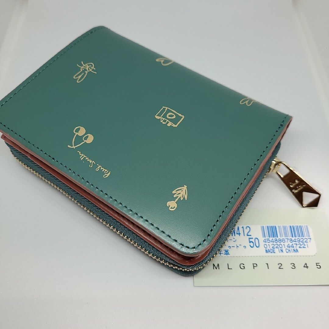 Paul Smith(ポールスミス)の【新品】ポールスミス　ミックスドゥ-ドゥル折り財布 レディースのファッション小物(財布)の商品写真