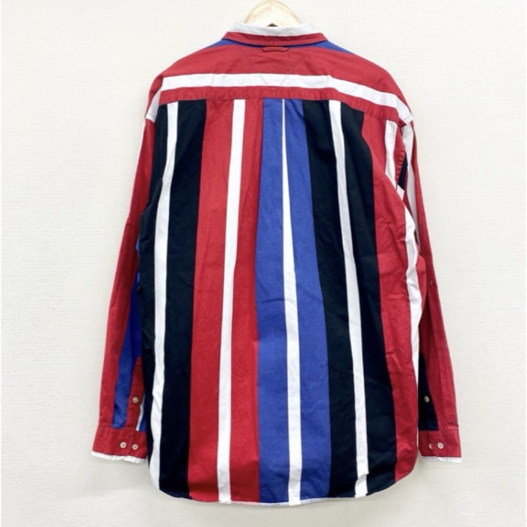 TOMMY HILFIGER(トミーヒルフィガー)のTOMMY HILFIGER ボタンダウンシャツ 長袖 メンズ XL  メンズのトップス(シャツ)の商品写真