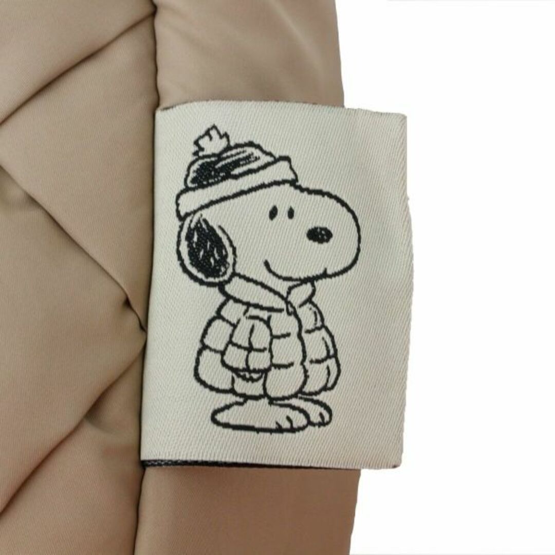 SNOOPY(スヌーピー)のスヌーピー リュックサック パファーベージュ デイバック レディースのバッグ(リュック/バックパック)の商品写真