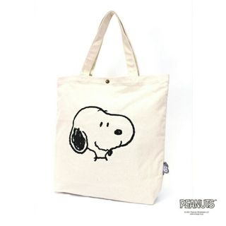 スヌーピー(SNOOPY)のスヌーピー トートバッグ フェイス SNOOPY(ショルダーバッグ)