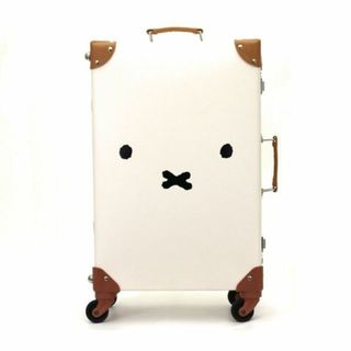 ミッフィー(miffy)のミッフィー miffy トランク M フェイスナチュラル スーツケース  36L(スーツケース/キャリーバッグ)