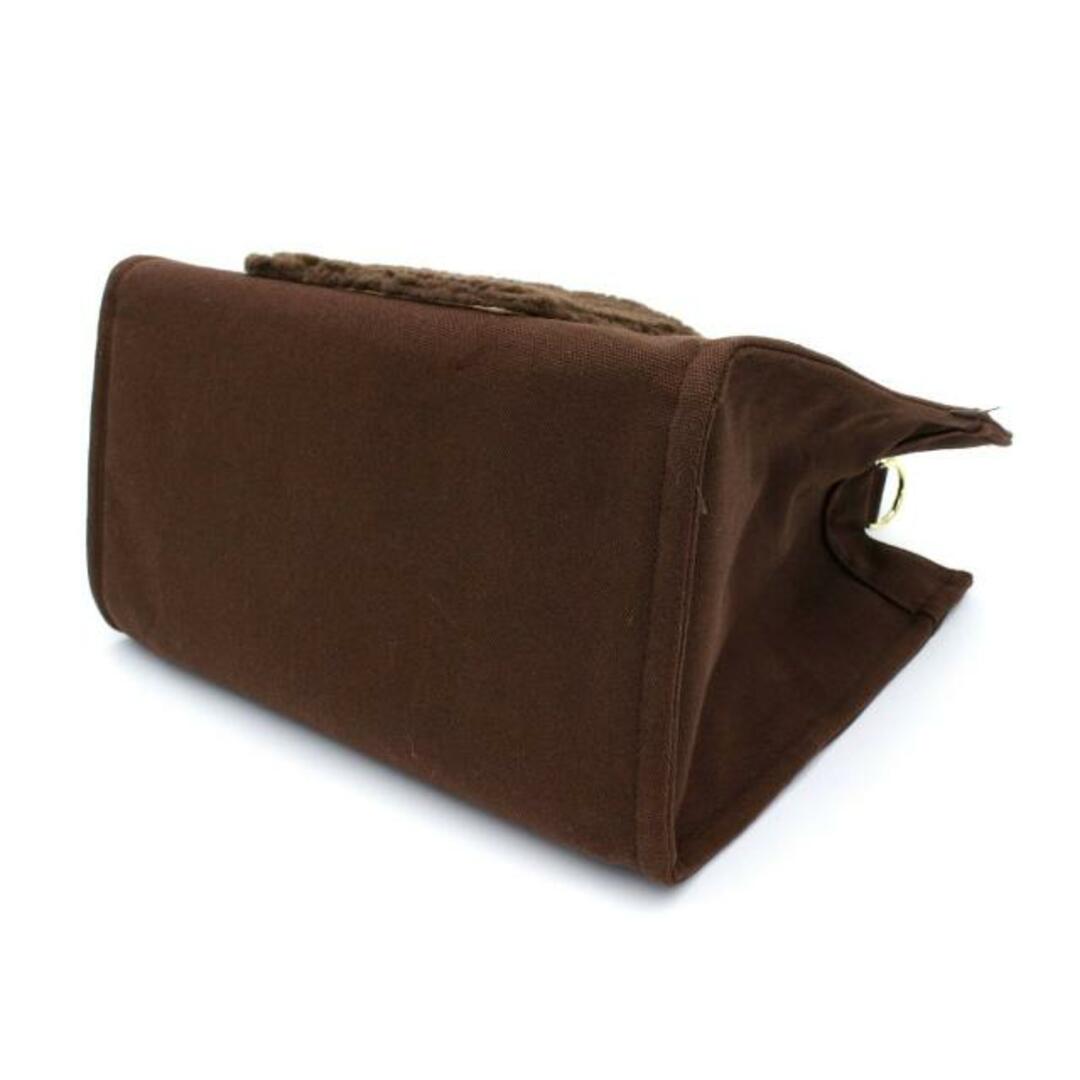 miffy(ミッフィー)のミッフィー ボア2Wayトートバッグ（M） ブラウン 約7L 手提げ レディースのバッグ(トートバッグ)の商品写真